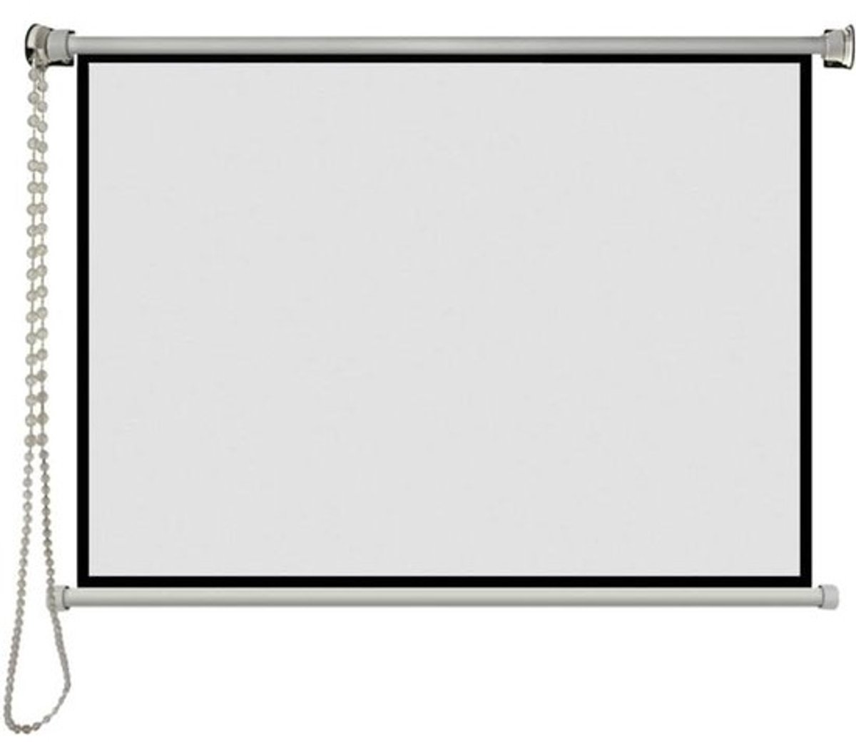 Projectiescherm Handmatig - Scherm Beamer - Home Cinema - 4K Full HD - 60 Inch 4:3 - Wit