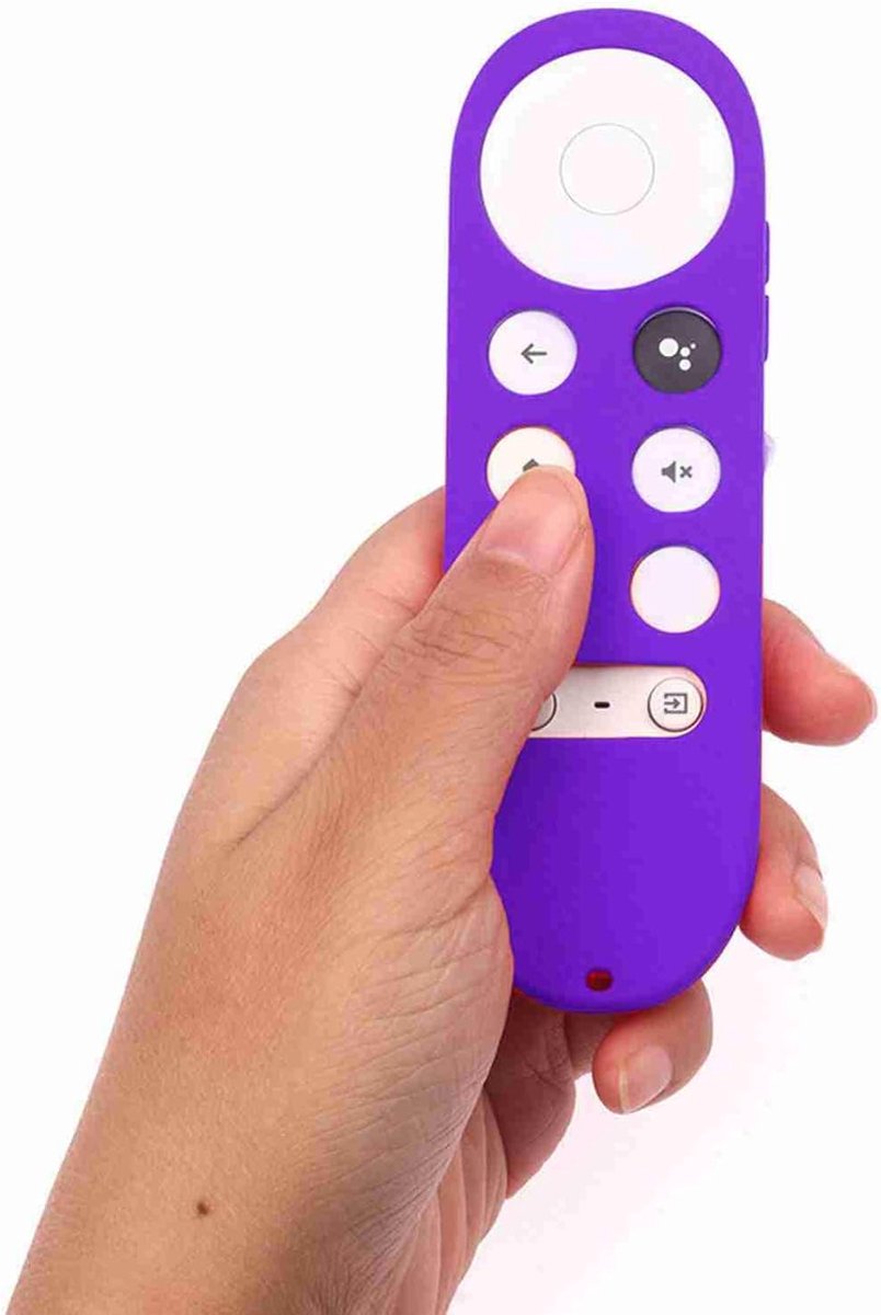 Afstandsbediening Cover Siliconen Beschermhoes Afstandsbediening Beschermhoes Skin Remote Protector Case voor Chromecast met Google TV(5#)