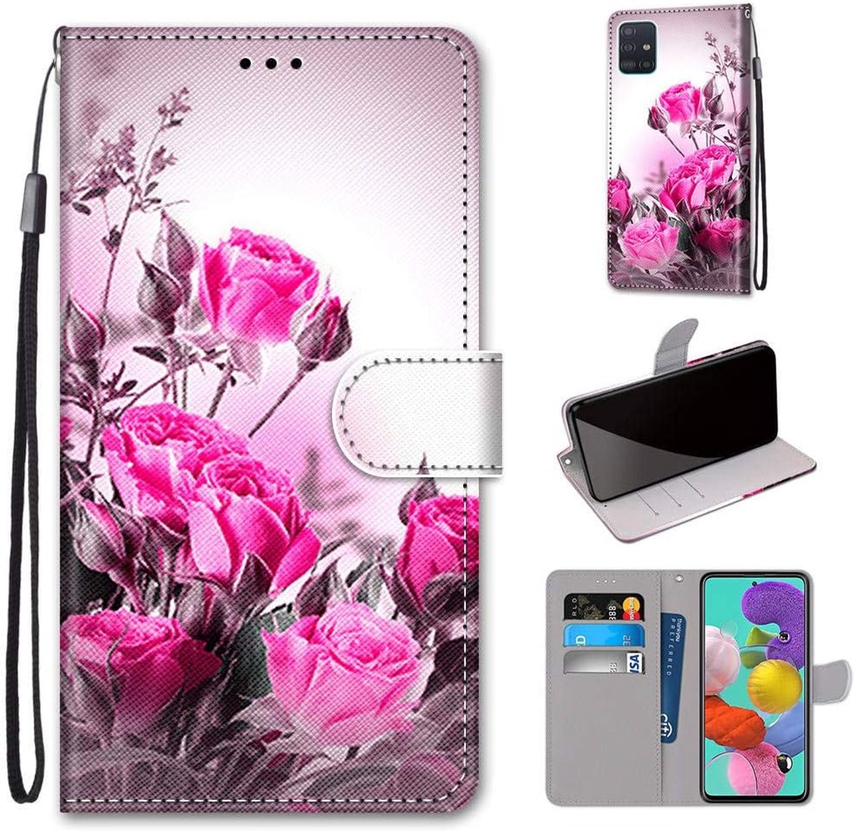 Portemonnee Telefoonhoes voor Samsung Galaxy A51
