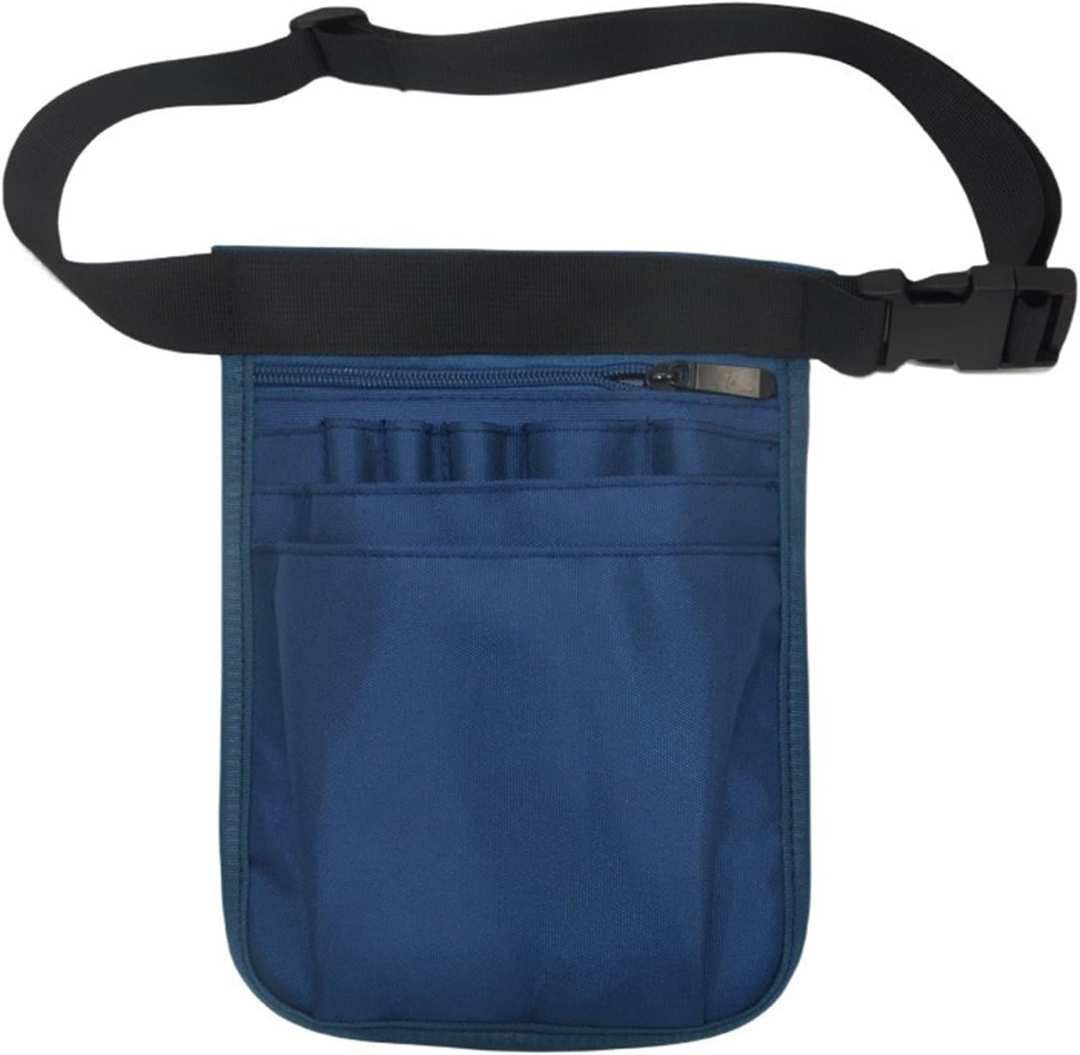 Gereedschapstas met riem, verpleegstertas, verstelbare gereedschapsriem, tas, verpleegstertas, multifunctioneel, voor dames en heren, marineblauw