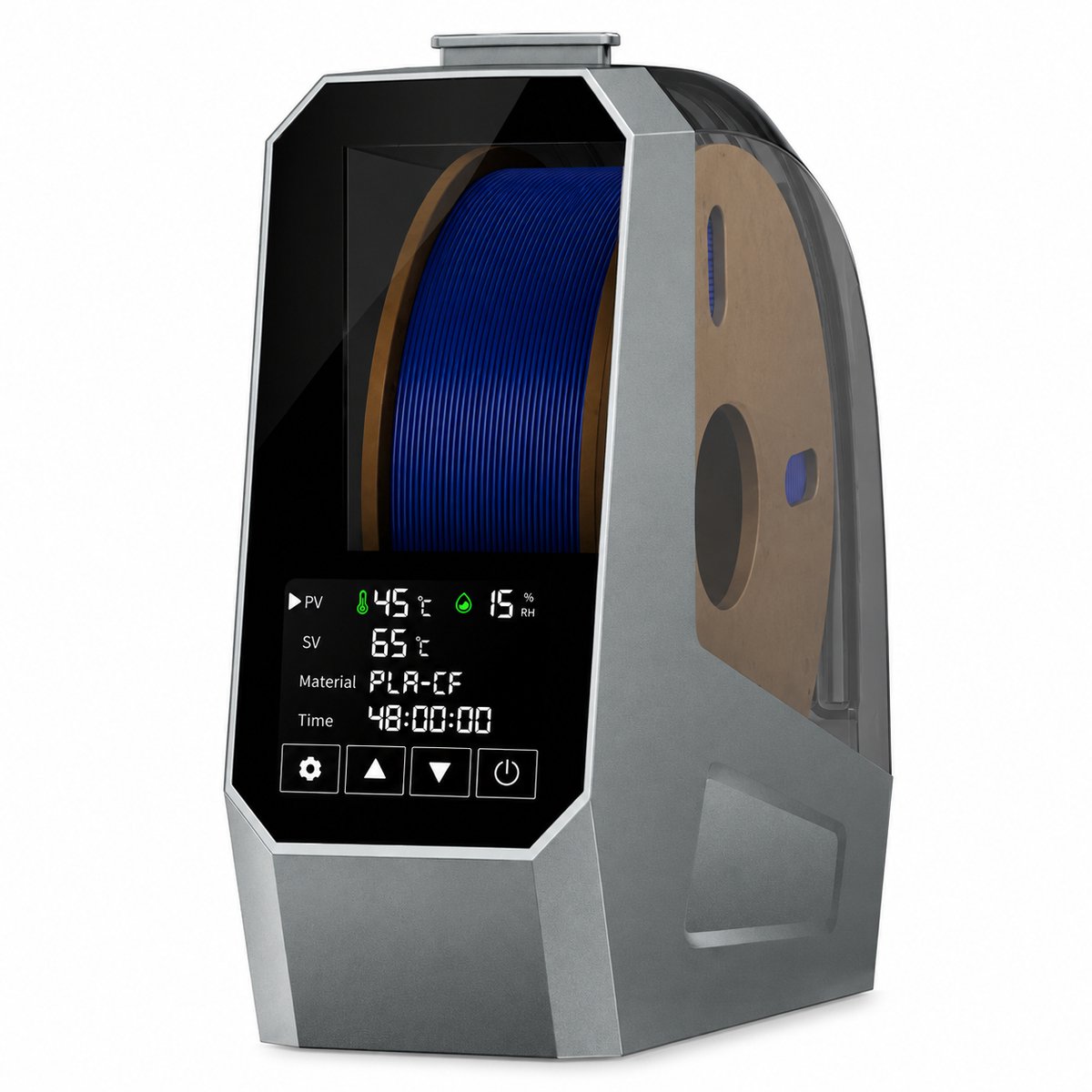 Filamentdroger voor 3D Printer – 110W PTC Hetelucht – 360° Drogen – Voor 1,75 en 2,85 mm Filament