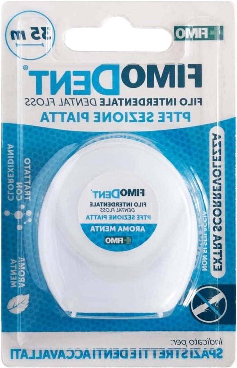 Tandzijde - Flosdraad - Mondhygiëne - Extra Glijdend PTFE - 35 meter - Wit