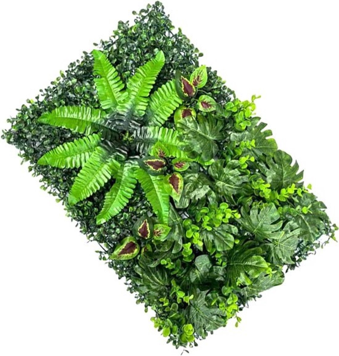 Kunstgras Muur Paneel - Groene Wanddecoratie - Ruimte Verfraaien - Op Maat Te Snijden - 40x60 cm - Groen