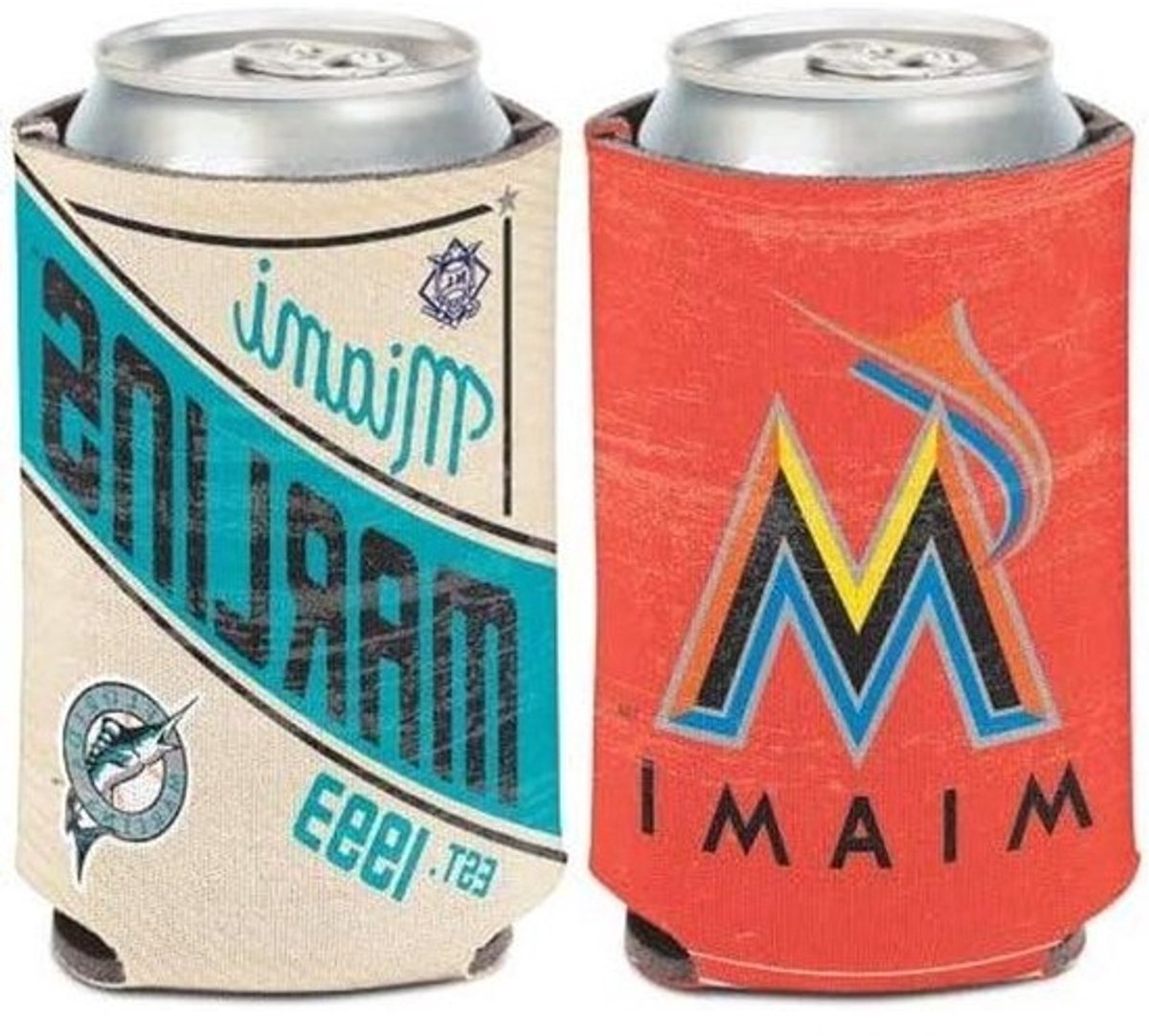Kan Koeler - Blik Houder - Drankjes Koel Houden - Vintage Ontwerp - 12 Ounces - Meerdere Kleuren