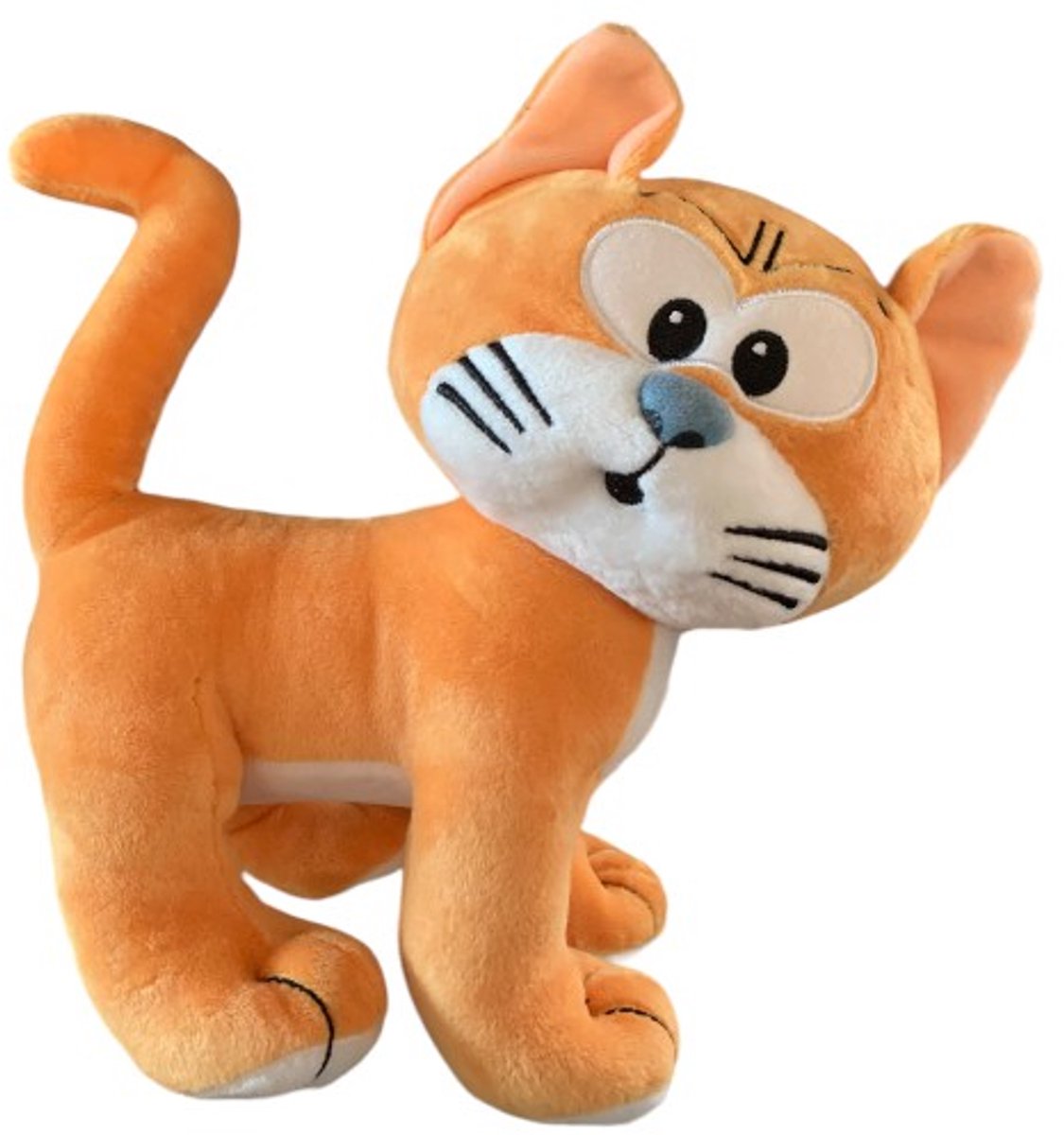 Azrael de kat van de smurfen - Knuffel - staand - ca 20 cm
