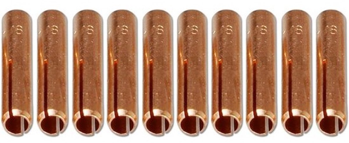 TIG Lastoorts Spantangen 13N24 (3,2 mm) voor 9, 20, 25 Serie Toortsen - 10 stuks