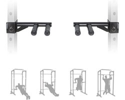 Dip Bar Bevestiging voor Power Rack met Smalle en Brede Handgrepen