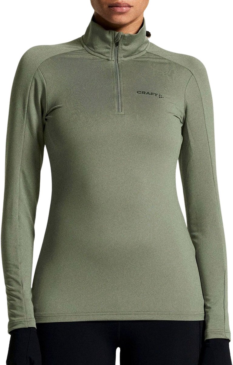 Craft Core Gain Midlayer Shirt Dames Groen