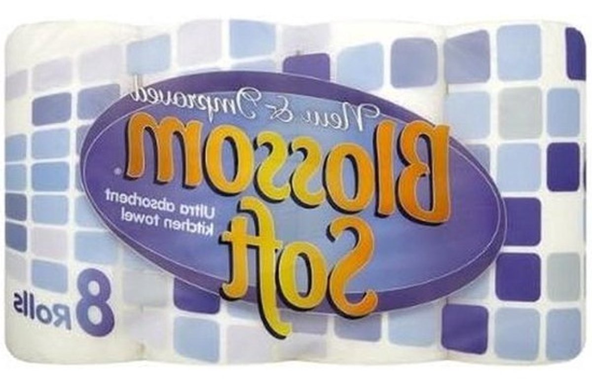 Keukenhanddoeken - Papieren Rollen - Huishoudelijk Gebruik - Ultra Absorberend - 8 Rollen - Wit