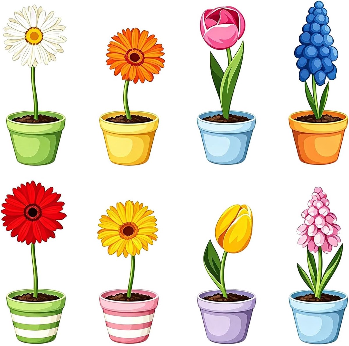 Raamstickers, bloemen, 2 stuks, zelfklevende raamfolie met verschillende bloemenmotieven, als raamdecoratie voor woonkamer en slaapkamer, lente en zomer, decoratie