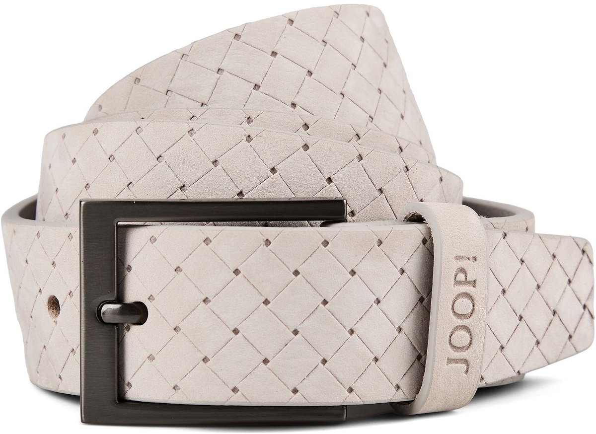Joop! Riem Leder - Jongens - 115 cm - b'grey