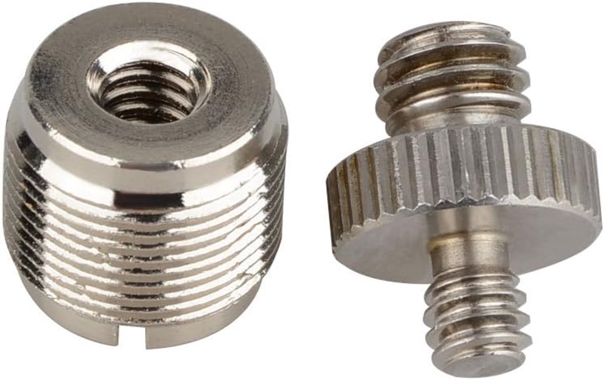 Dailygoods - Schroefadapter - Microfoonmontage - Duurzaam en veelzijdig - Compact formaat - Statiefadapter - Geschikt voor camera's en verlichting