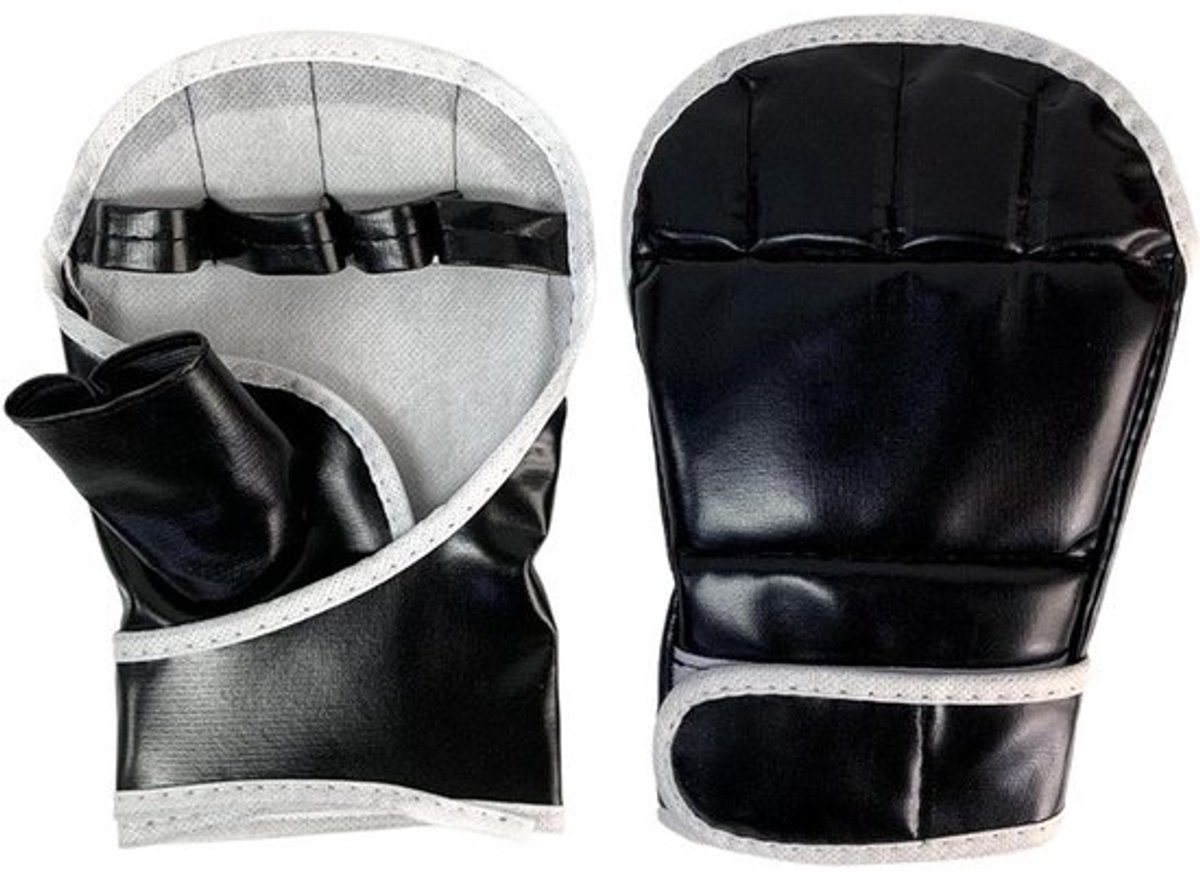 Half Vingerhandschoenen - Sparring Handschoenen - Vechtsport Training - Half Vinger Ontwerp - 20.5 x 14 cm - Meerkleurig