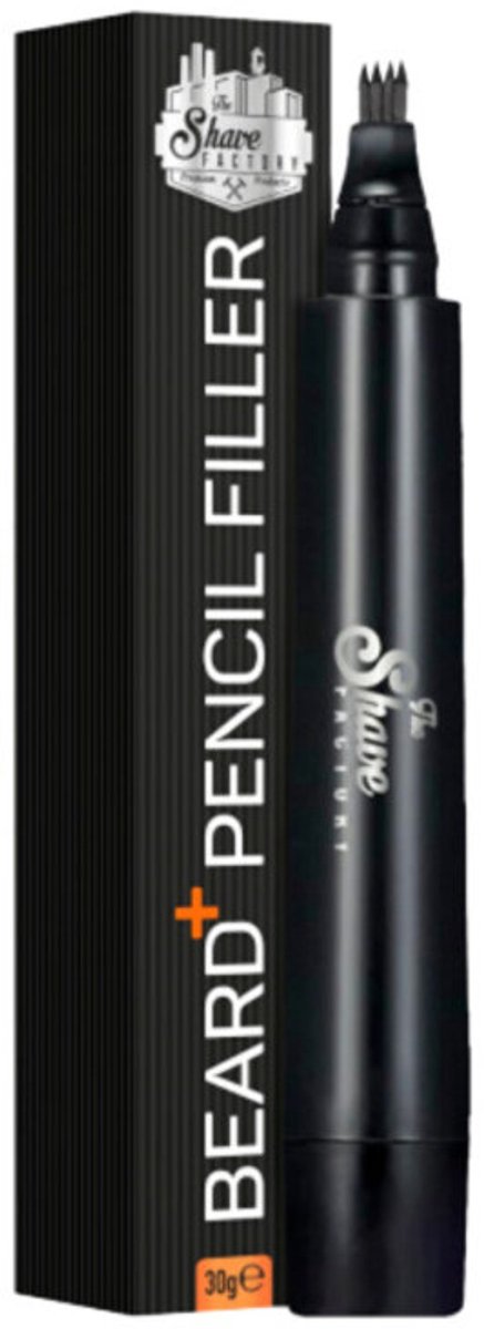 The Shave Factory Beard Pencil Filler – Baard Contour Pen – Voor Vollere & Strakkere Baardlijnen