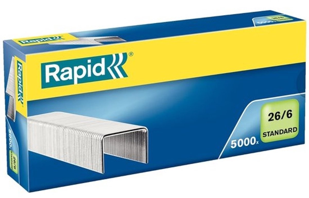 Standaard Nietjes - Bevestigingsmateriaal - Papier Werk - Zachte Draad - 26/6 mm