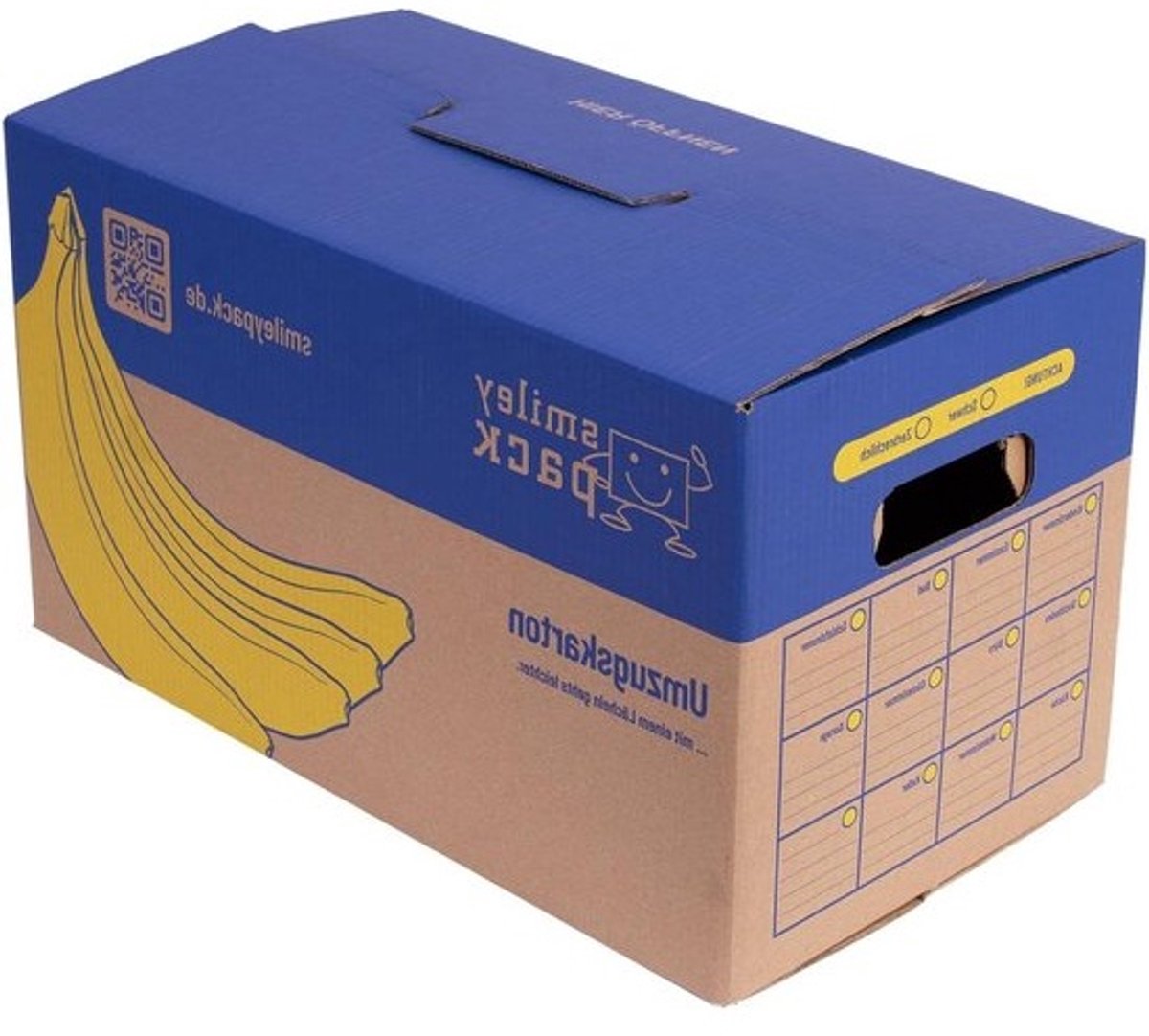Verhuisdozen - Kartonnen dozen - Veilig verhuizen - Dubbellaags karton - 60 cm breed - Bruin