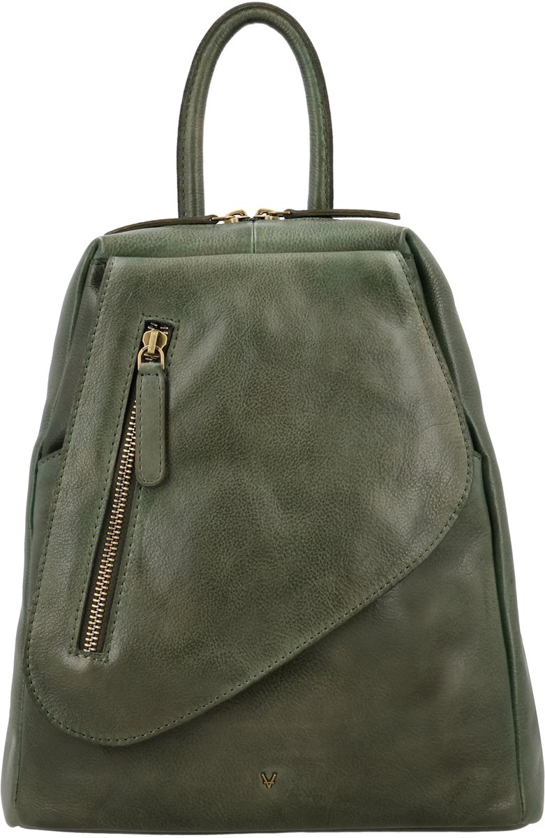 Vilenca Leren Rugzak Olive