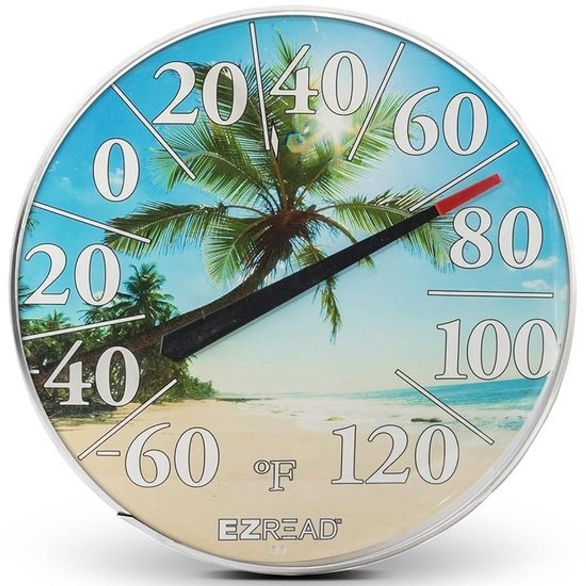 Grote Wijzer Thermometer Binnen Buiten - Uitlezen tot 50 Meter