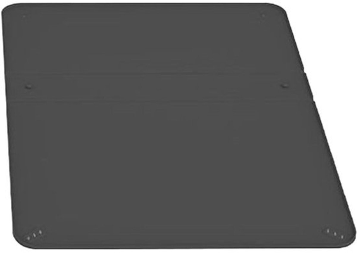 Honden Potty Tray - Honden Toilet - Zindelijkheidstraining - L-vormige Splash Guard - 34 x 26 x 1 cm - Grijs