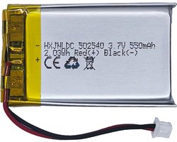 3,7 V batterij 550 mAh voor Sena SMH5-motorfietsen Bluetooth-headset batterijwissel Sena SMH5-FM SMH5D SPH10H-FM batterij onderdeelnummer (P/N): ICP40 / 25 / 40P voor Nextbase 312GW
