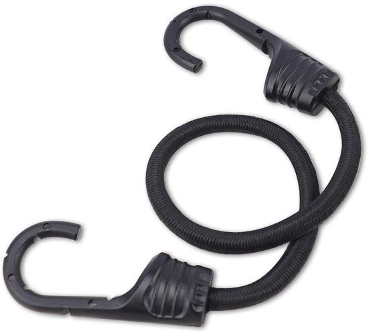 Expander met Haken - Extra Sterk - 10 Stuks - Voor Zeilen, Fietsen, Motoren en Autolading - 45 cm