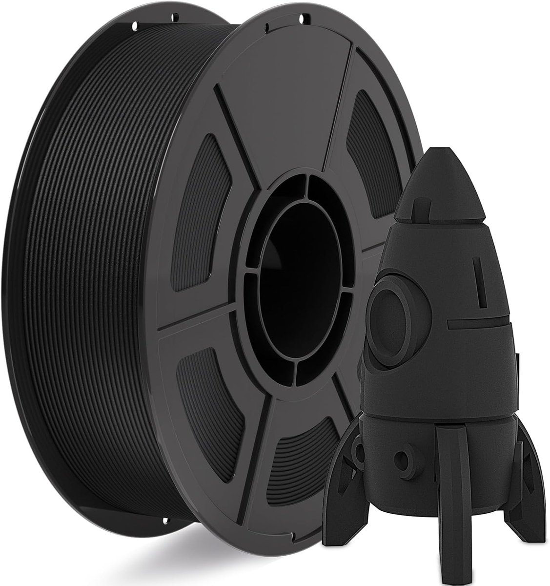 3D-printer filament 1,75 mm - Koolstofvezel gevuld - Lichtgewicht en hoge hardheid - Voor nauwkeurige prints - ShopVlot