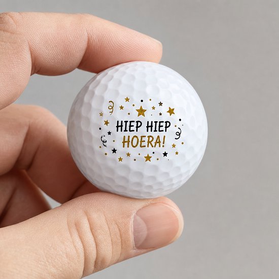 Wilson Golfballen Hiep Hiep Hoera - Verjaardag Golf Cadeau - 3 stuks van Wilson — afbeelding 5