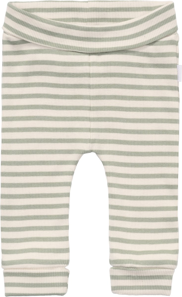 Noppies Broek Stripe Regular Fit - Maat 44 - Iceberg Green
