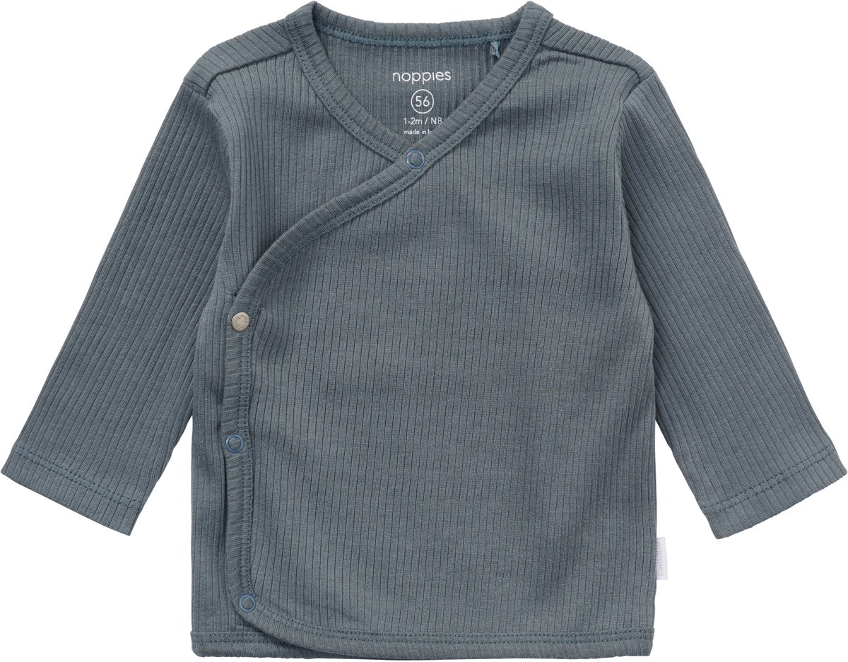 Noppies Overslagshirt Lange Mouw - Maat 56 - Stormy Weather