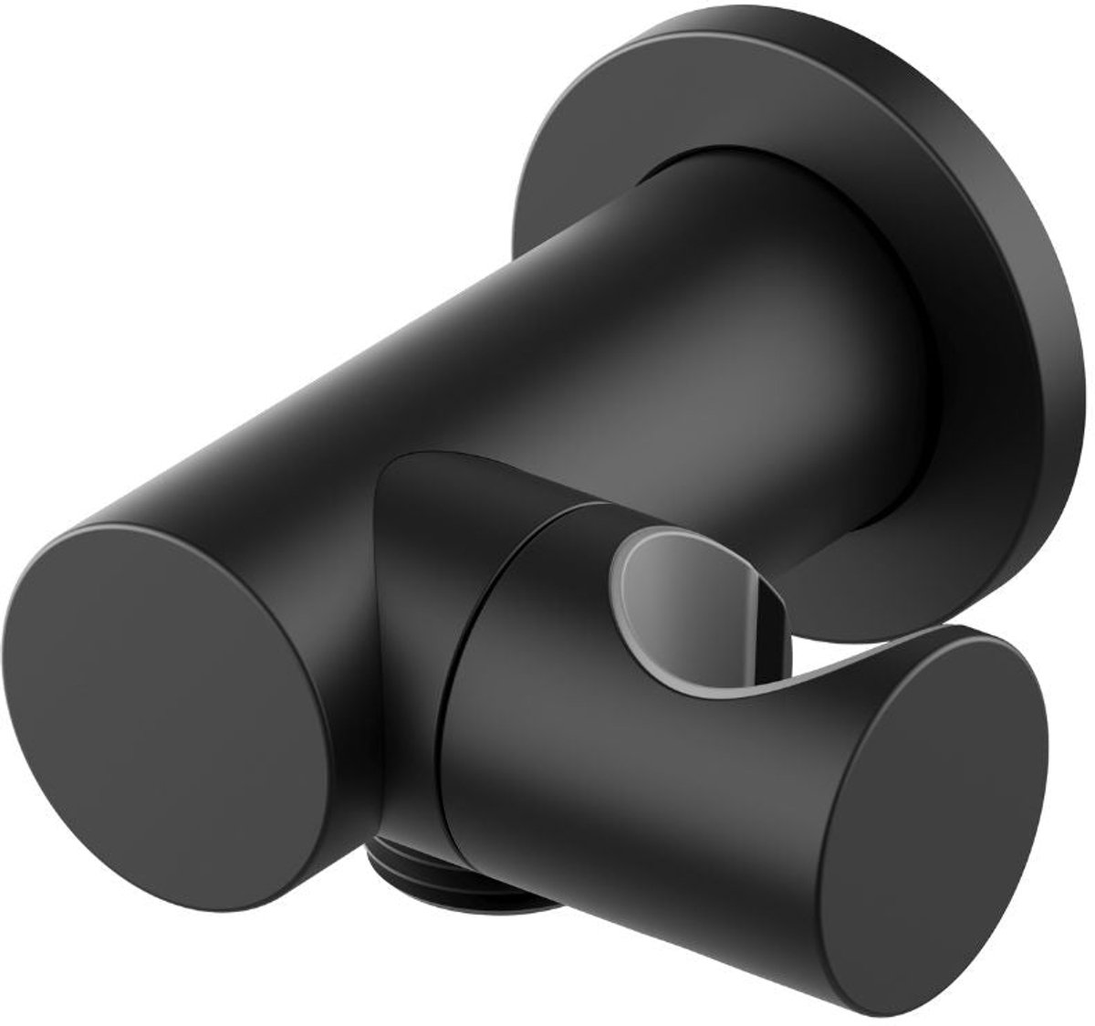 Sanitado Industry Luxe Handdouchehouder Muur Mat Zwart
