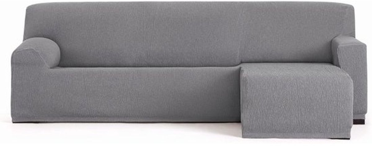 Elastische Sofahoes voor 1-zits Bank - Grijs, Korte Mouw