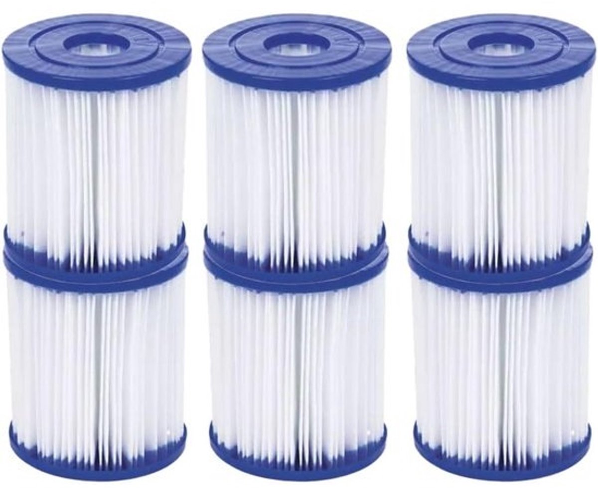 Filter voor zwembadpompen - 6 Stuks