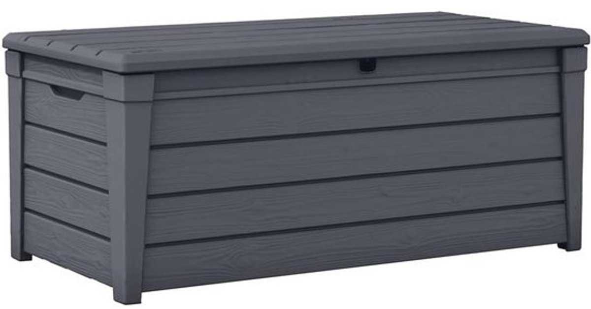 Multifunctionele Opbergdoos voor Tuin - 455 L - 145x69.5x60.2 cm - Grijs