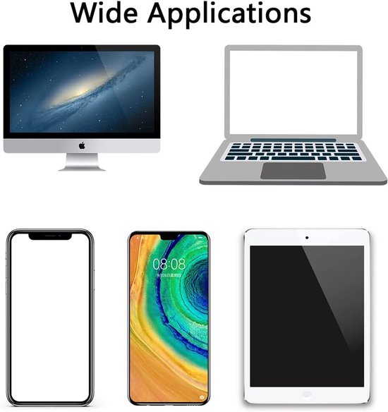 Draadloze Bluetooth 5.0 Verstelbare DPI-kantoormuis, Mute-muis voor OS X/Mi/Samsung-laptoptablets — afbeelding 5