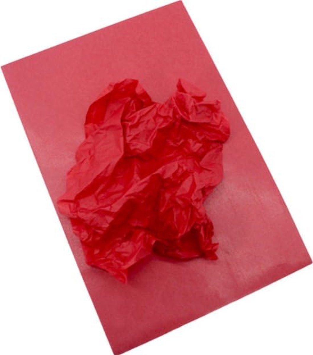 Zijdepapier tissue papier Rood 150 X 210mm Vloeipapier tissue inpakpapier