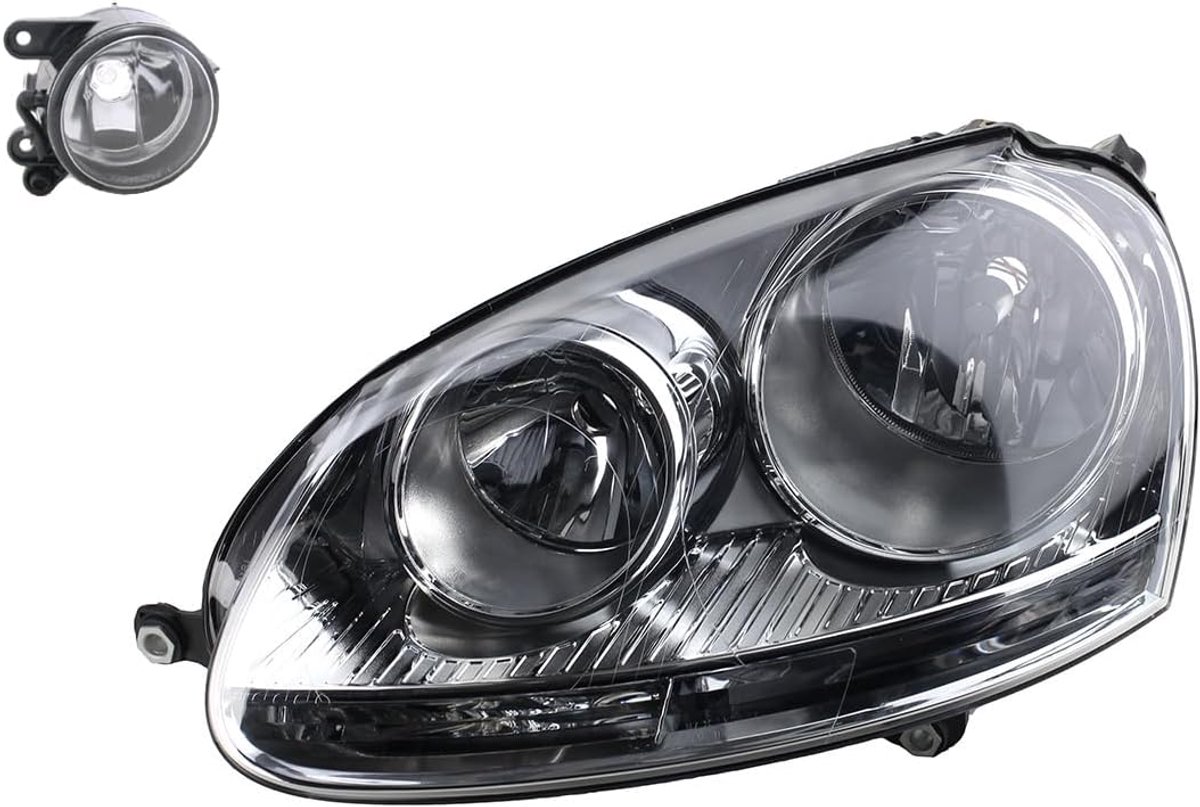 Koplamp halogeen geschikt voor VW Golf V 1K 5M 10/2003-05/09 H7 H7 Li. + mist