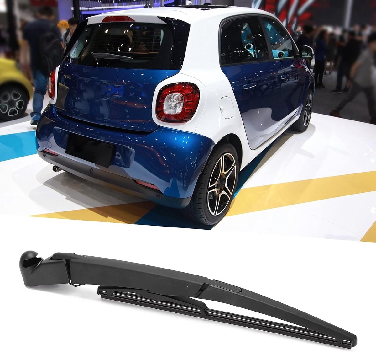 Achterruitenwisser Achterruit Wisserarm Blade Set 4548200044 Vervanging Voor SMART FORFOUR 012004/062006