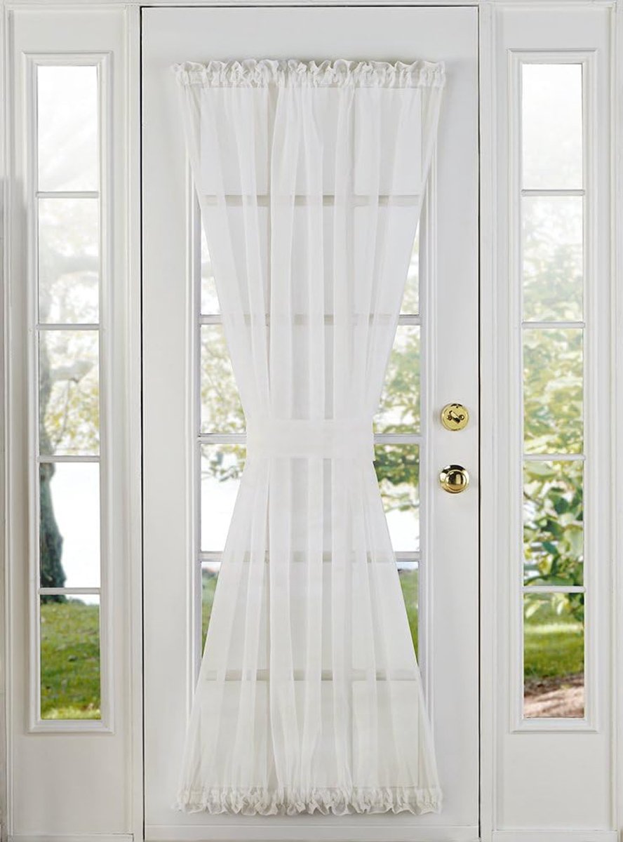 Elegance 56 van 38-Inch Sheer Voile Swag Paar