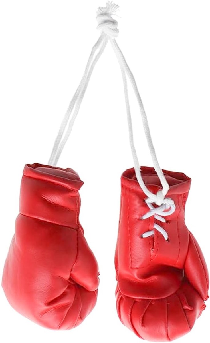 Handschoenen kerstversiering – rode hangende decoratie voor thuis, vakantie souvenir of display