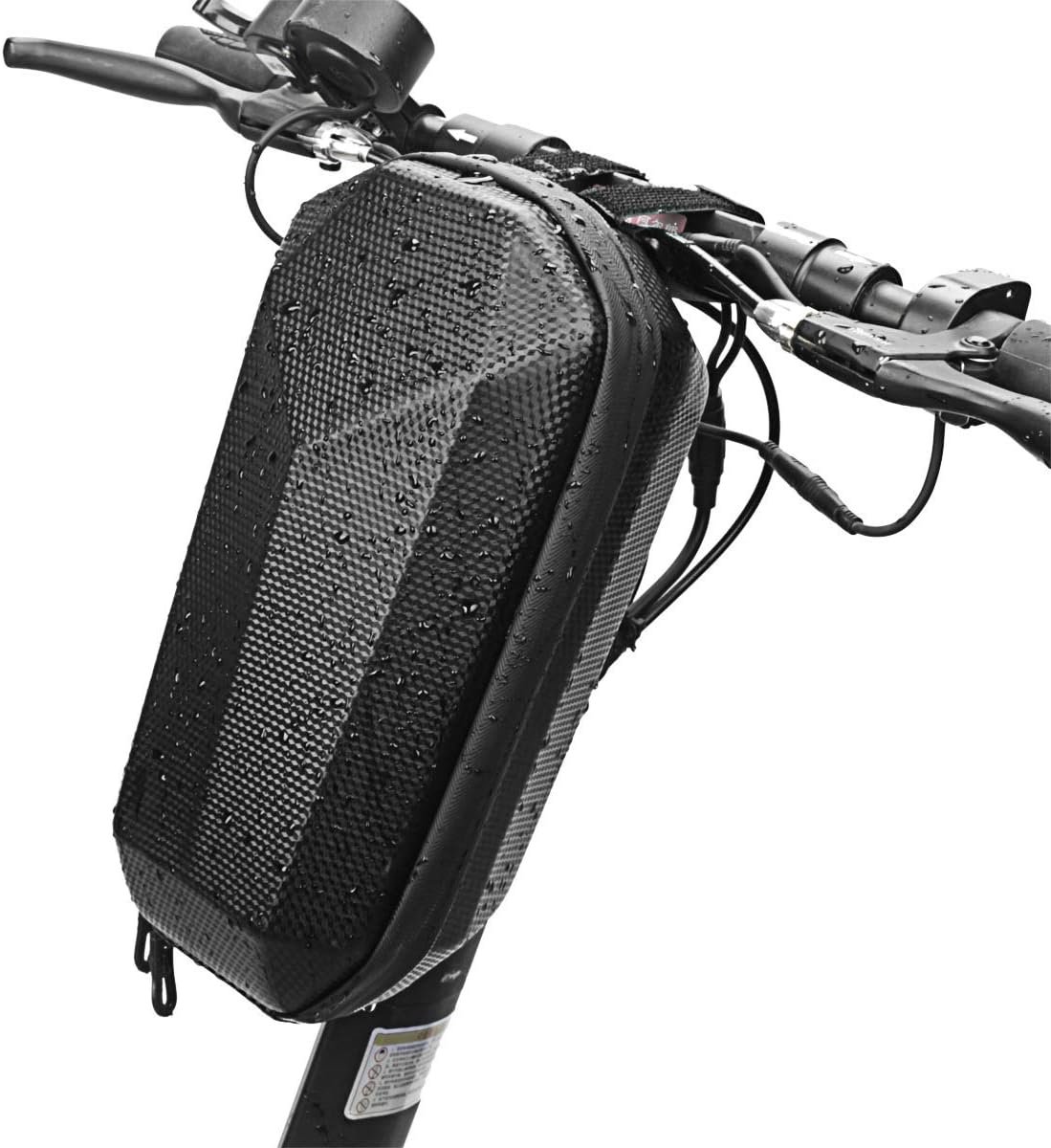 Bicycle Bag – EVA Hard-Shell Front Bag – Electric Scooter – Front-Mounted Bike Bag – Waterproof & Wear-Resistant – Storage Bag for Phone & Tools – 4L