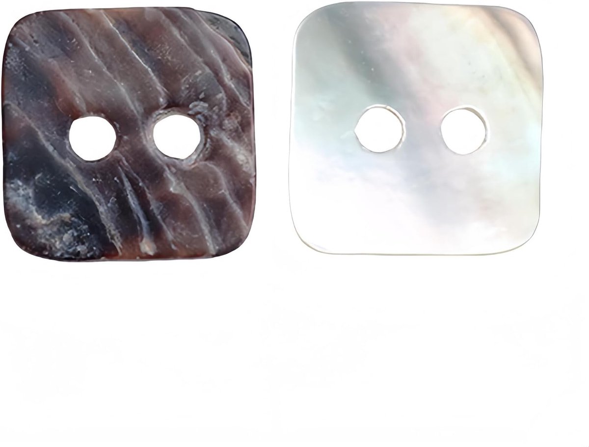 5 Stuks 2 Gaten Hart Ster Bloem Vierkant Vormige Parelmoer Natuurlijke Schelp Knopen voor Naaien Knutselen Scrapbooking