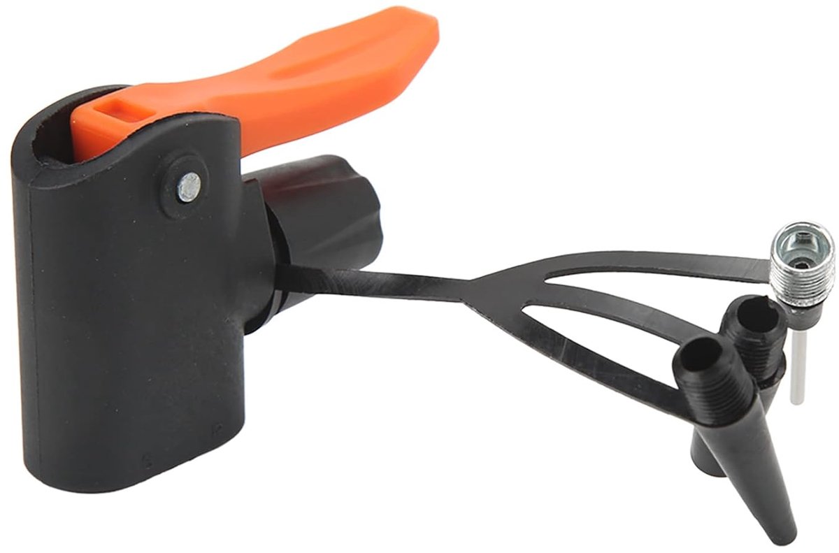 Fiets luchtjetadapter , draagbaar , nauwkeurige instelling , eenvoudige installatie , fietspomp kop ABS Classic voor fietsen