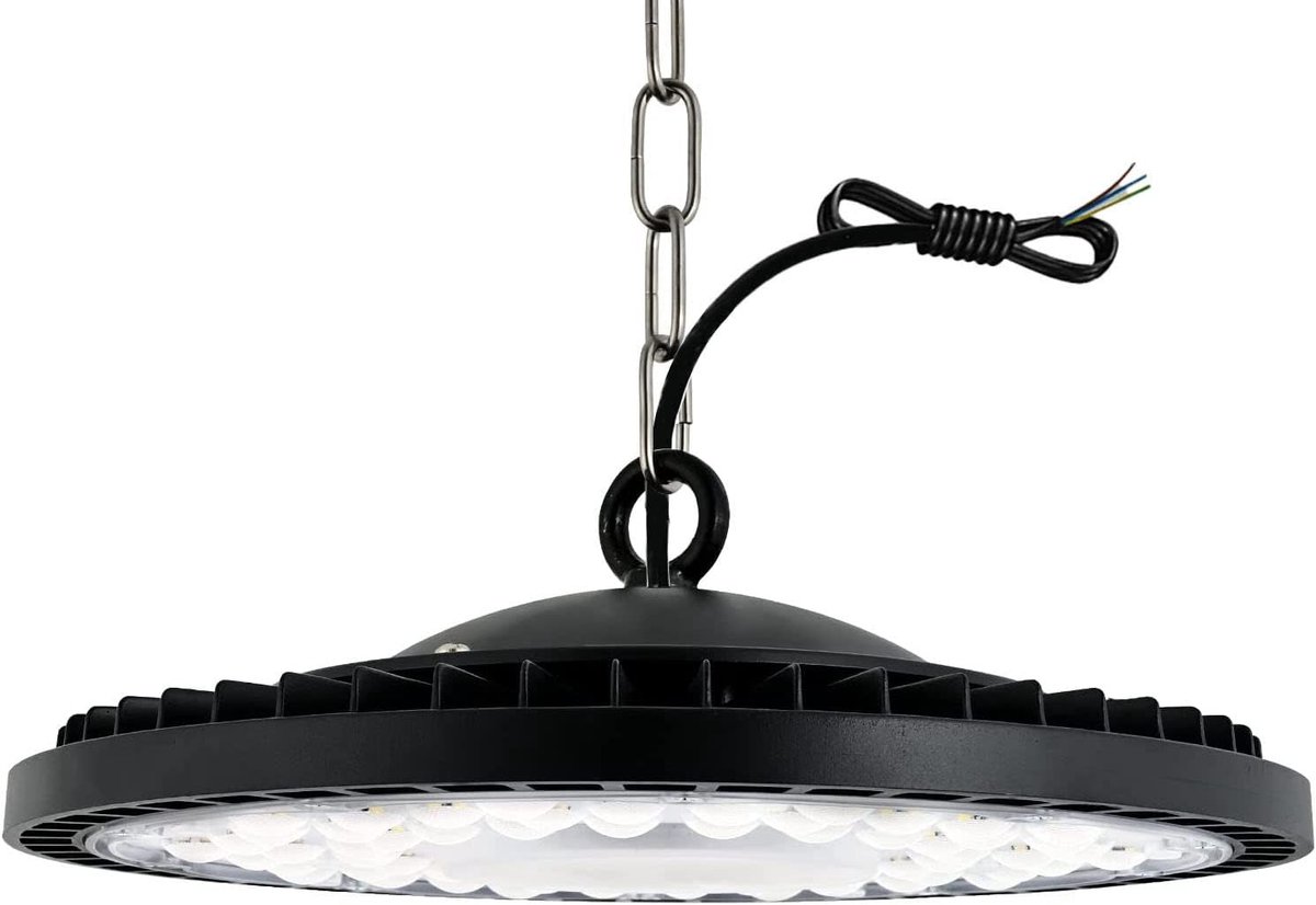 100W LED-straalverlichting Industriële lamp, 10000LM UFO LED-werkplaatslamp IP65 LED High Bay-licht, UFO LED-werkplaatslamp 6500K koud wit zaalverlichting voor werkplaatsen, industrie