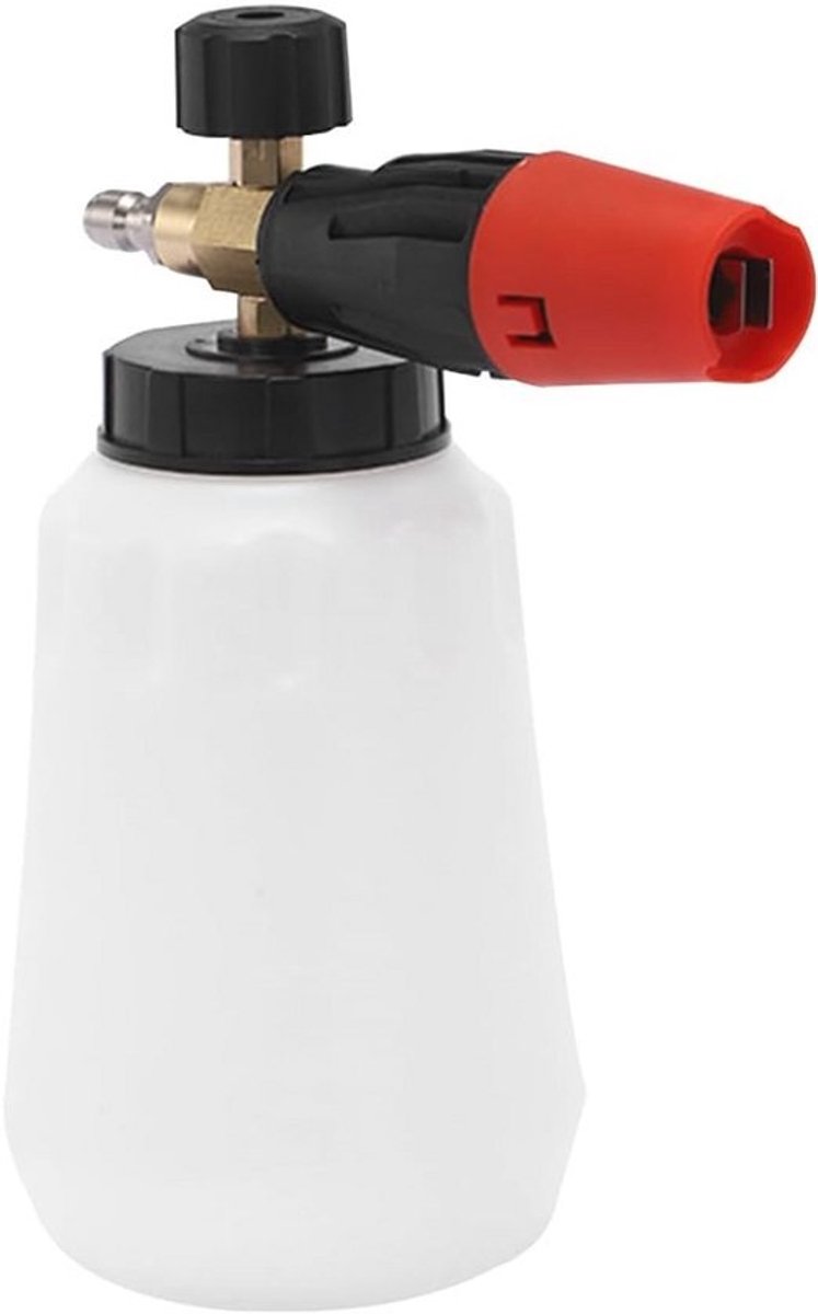 Heavy Duty Sneeuwschuimpistool voor Hogedrukreinigers – 1000 ml Foam Cannon met Verstelbare Schuimintensiteit