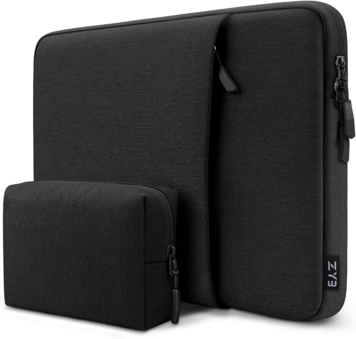 Laptophoes tas voor MacBook Air en Pro 13 inch Sleeve-zwart | MacBook-hoes voor MacBook Neo 13,2012-2026 MacBook Air 13 M5-M1, 2012-2026 MacBook Pro 14/13 M5-M1 13,3 laptophoes, zwart