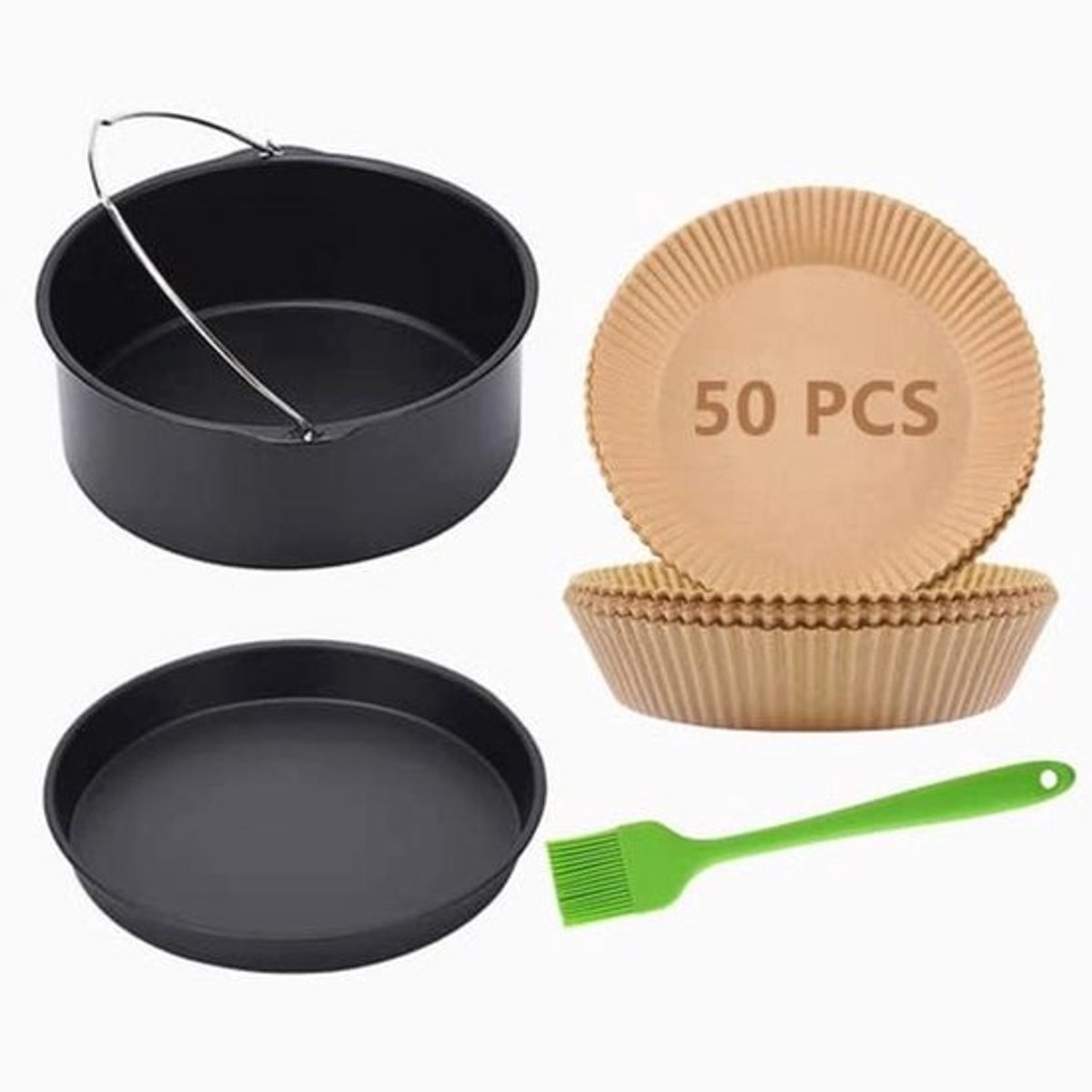 Silicone Eierschalenvorm Set voor Instant Pot - 5-delige Accessoire met Stoomrek en Hittebestendige Handvaten