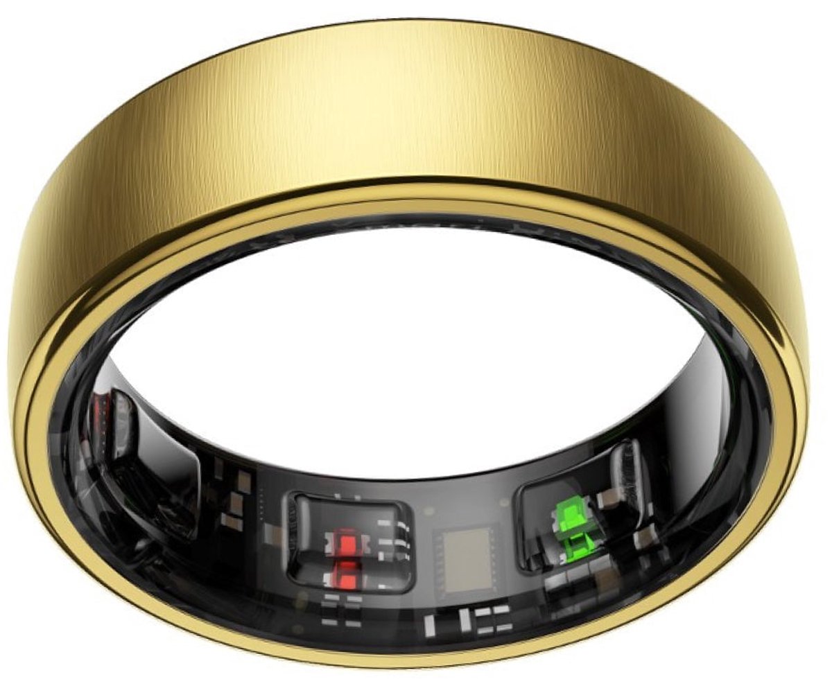 NOLATR NEX Smart Ring - Stappenteller - Slaaptracker - Goud - Maat 9