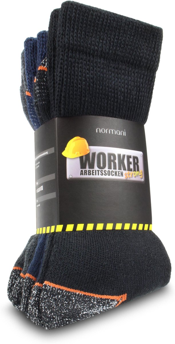 6 paar werksokken „WORKER strong“
