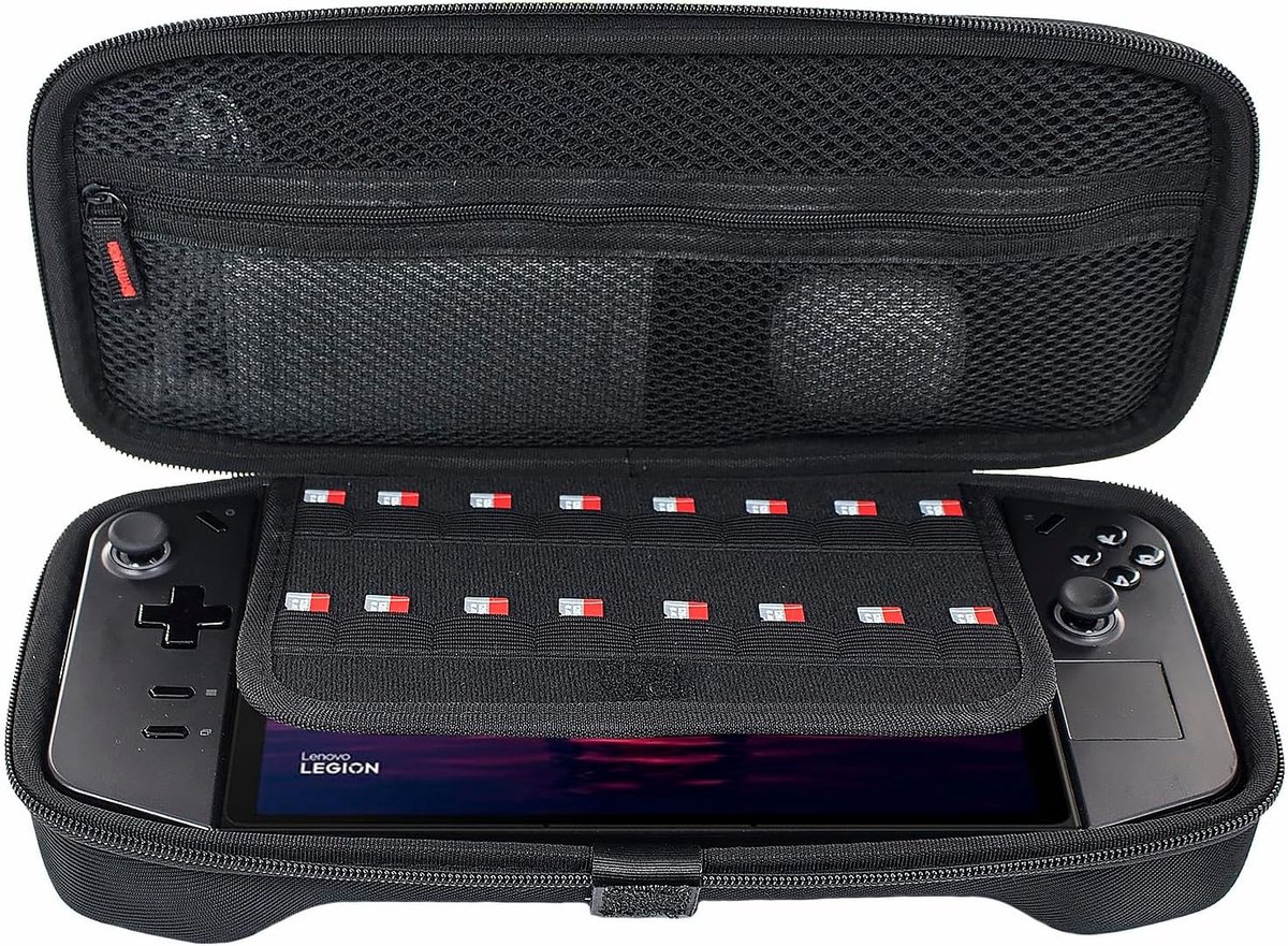 Hard Travel Case voor Lenovo Legion Go en Legion Go S - Beschermhoes voor Console - Zwart, Schokbestendig en Duurzaam