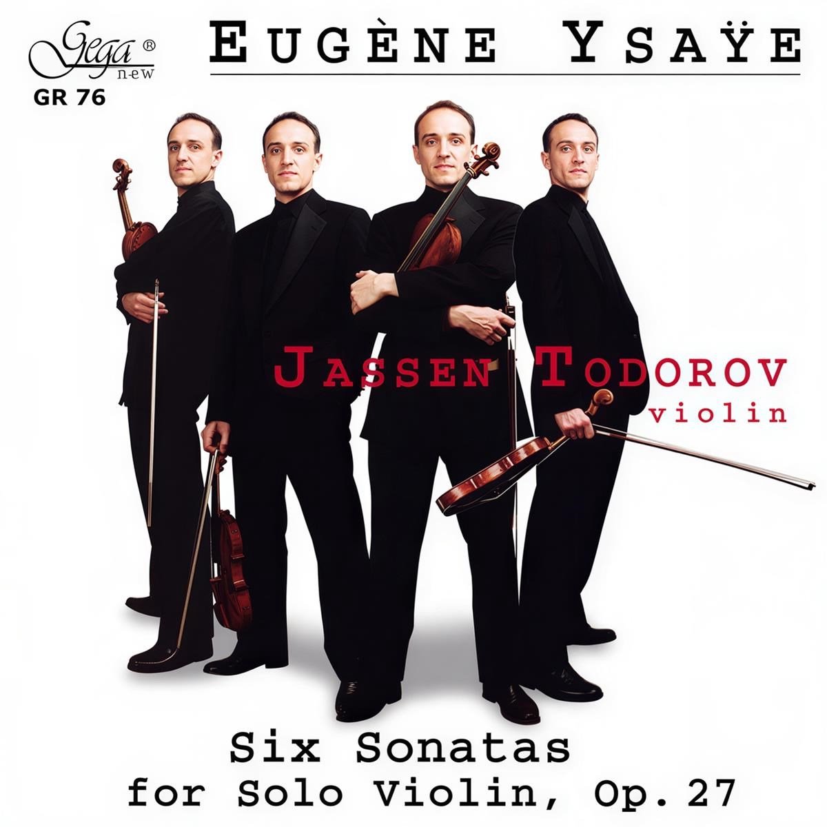Jassen Todorov - Eugène Ysaÿe: Six Sonatas For Solo (CD)